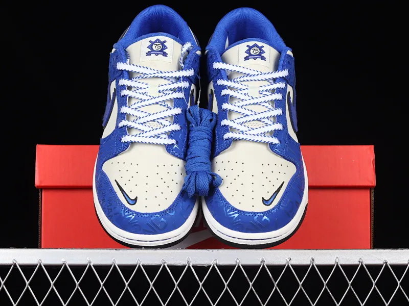 All Categories Nk SB Dunk Series Nk SB Dunk Low Low-top Sneakers F Version Nk SB Dunk Low "Jackie Robinson" Robinson 75th Anniversary SB Retro Casual Sneakers DV2203-400